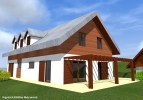 Rodinný dům Lubno - rekonstrukce objektu v chráněné krajinné oblasti Beskydy